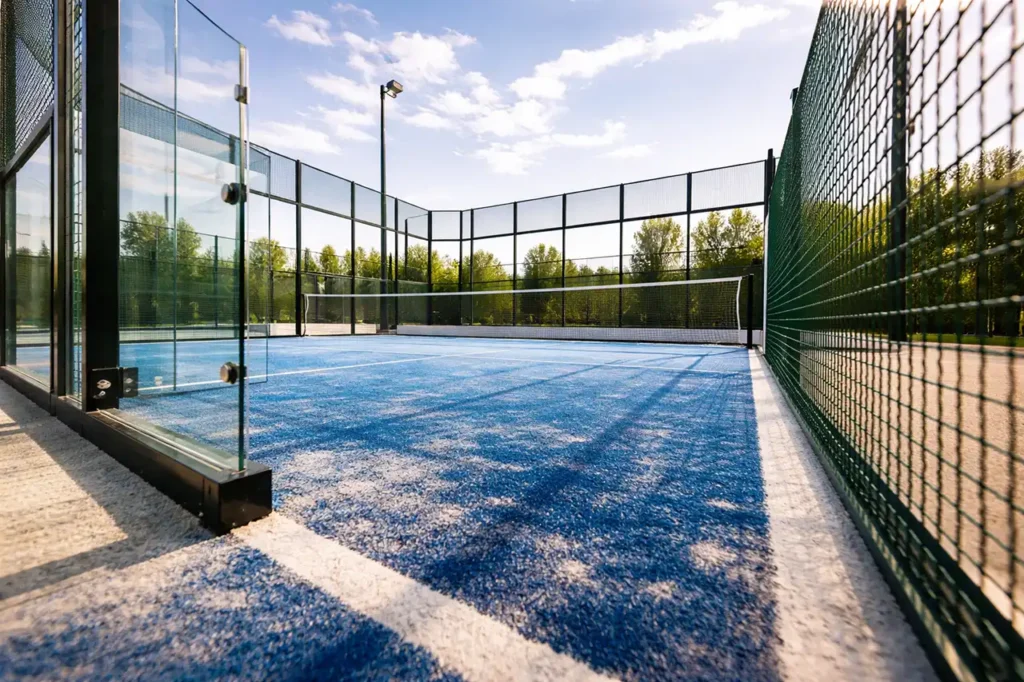 ¿Qué tipos de paredes se pueden usar en una pista de pádel?